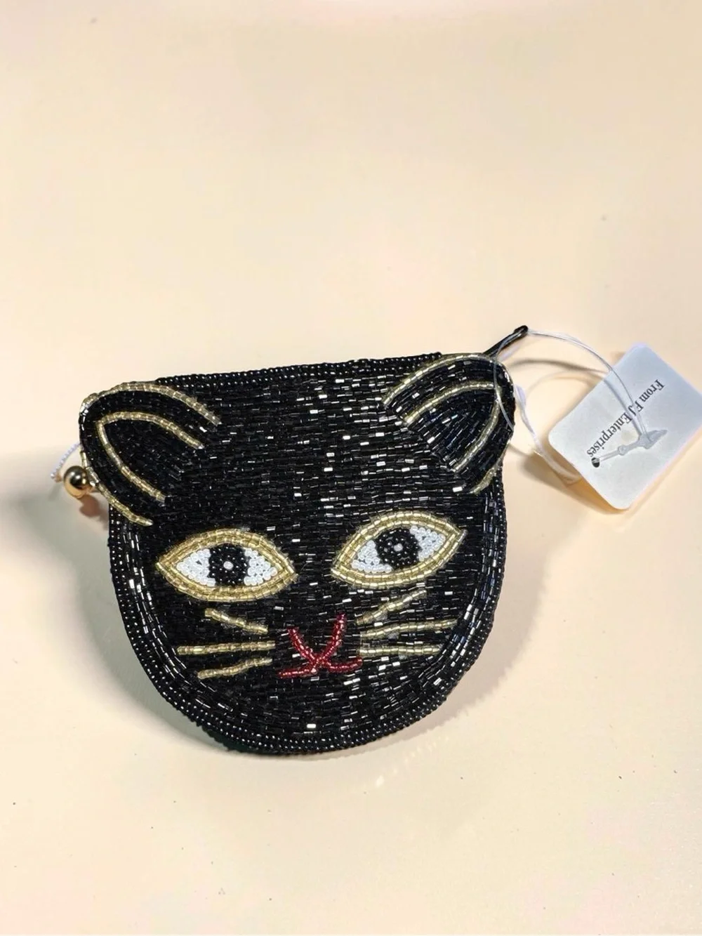 Handmade hand beaded